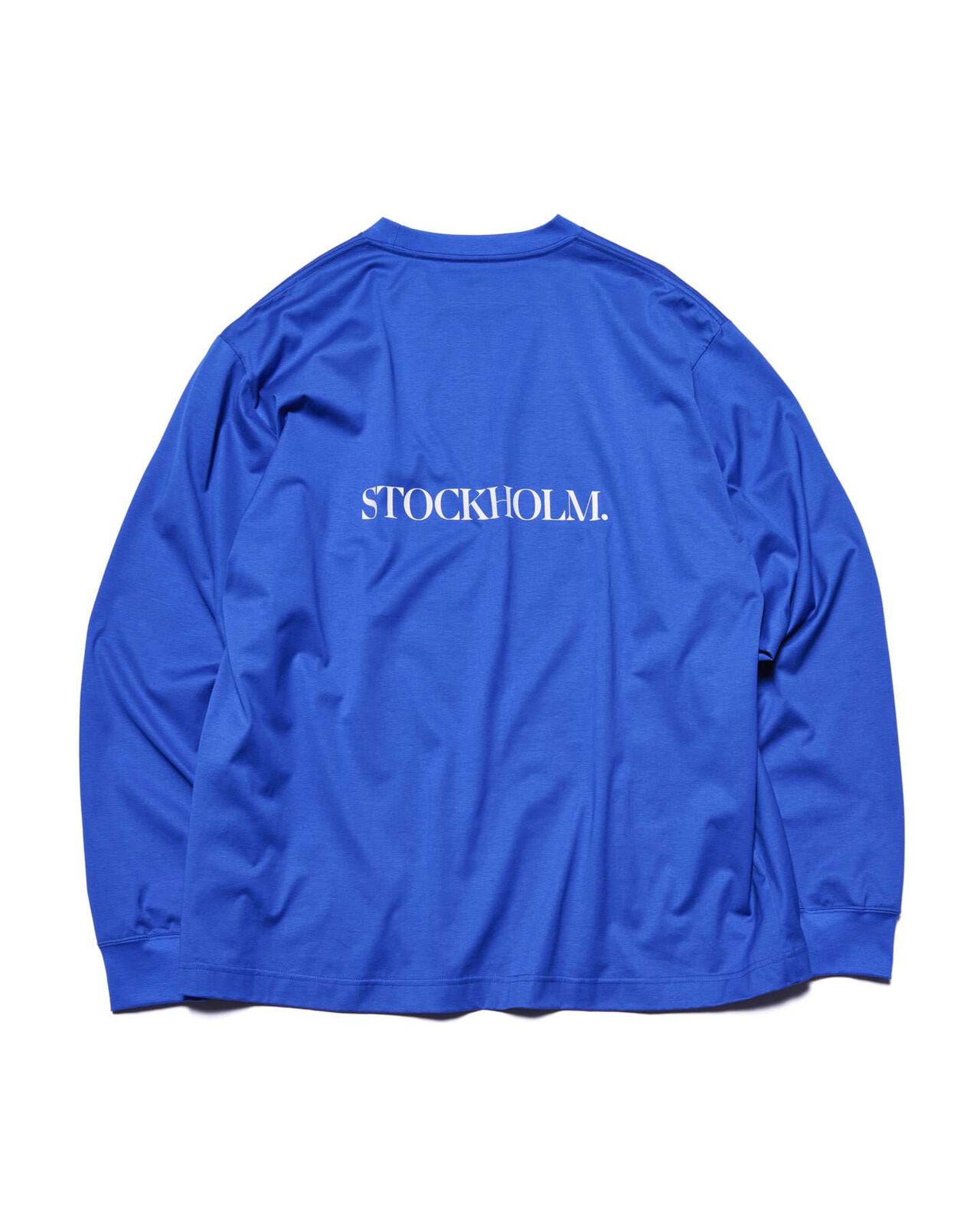 STOCKHOLM. L/S TEE,BLUE, large image number 0