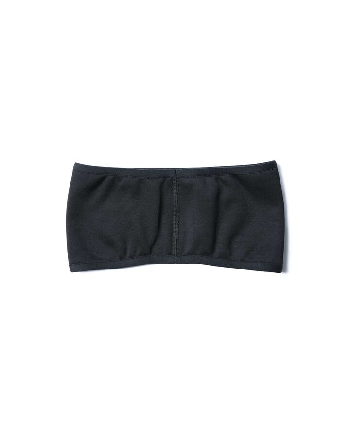 STRETCH FLEECE HEADBAND,BLACK, medium image number 1