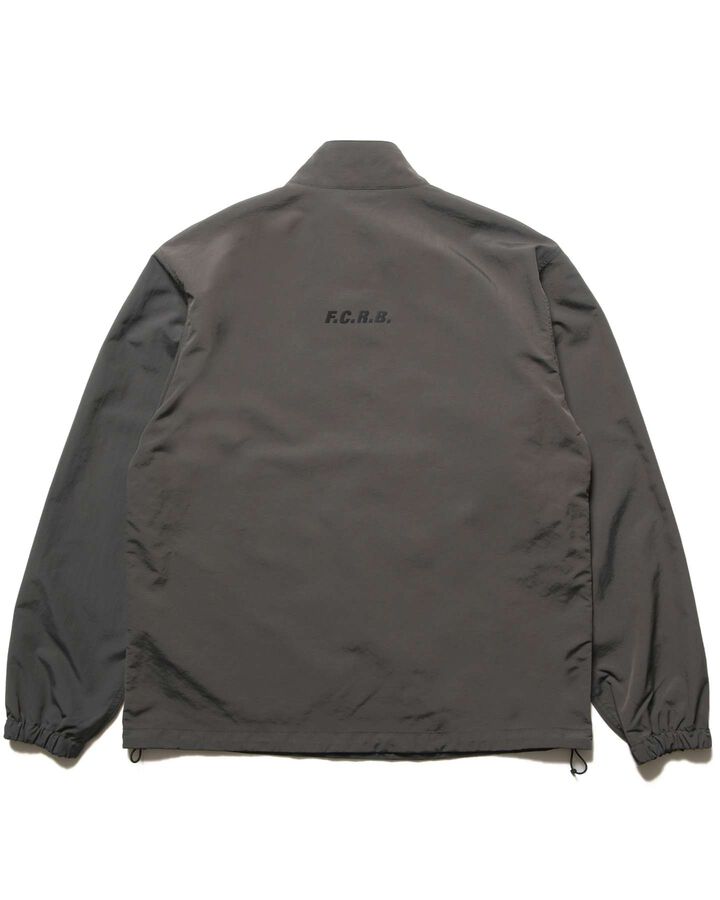 NYLON QUARTER-ZIP BLOUSON,CHARCOAL GRAY, medium image number 1