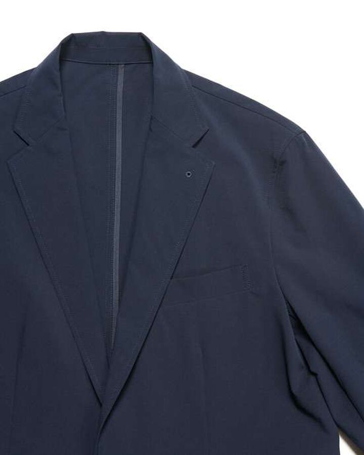 2WAY STRETCH PACKABLE 2BUTTON JACKET,NAVY, medium image number 2