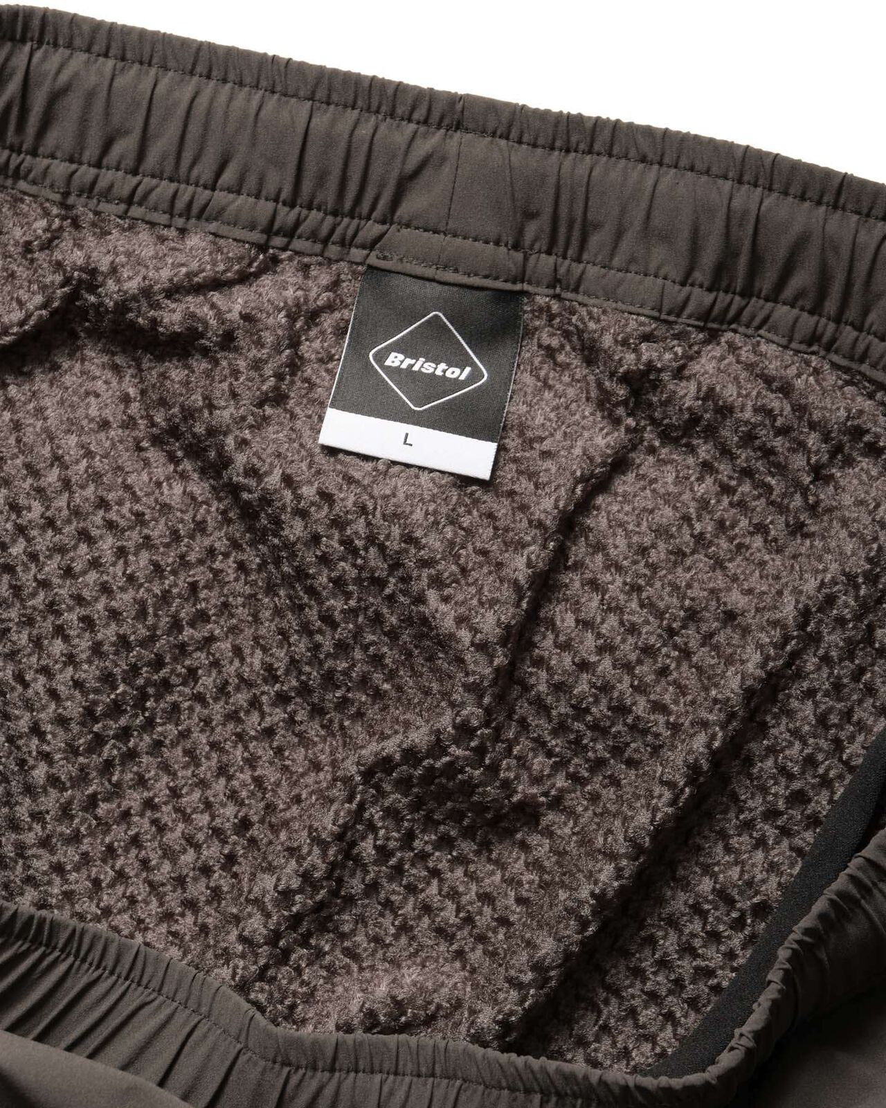 THERMAL-LINING TRACK PANTS,KHAKI, large image number 4