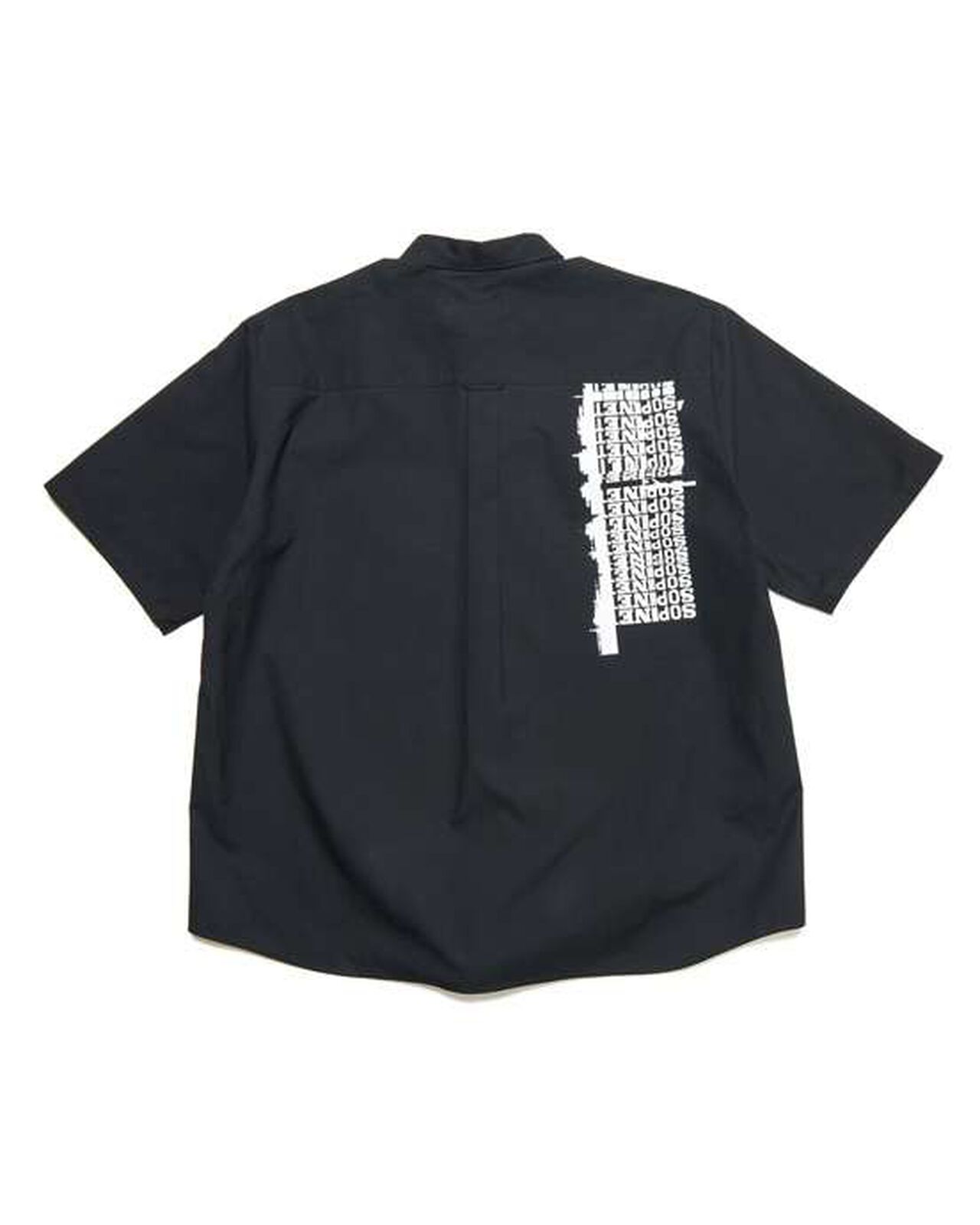 SIMON TAYLOR: BROKEN BEAUTY S/S SHIRT,BLACK, large image number 1