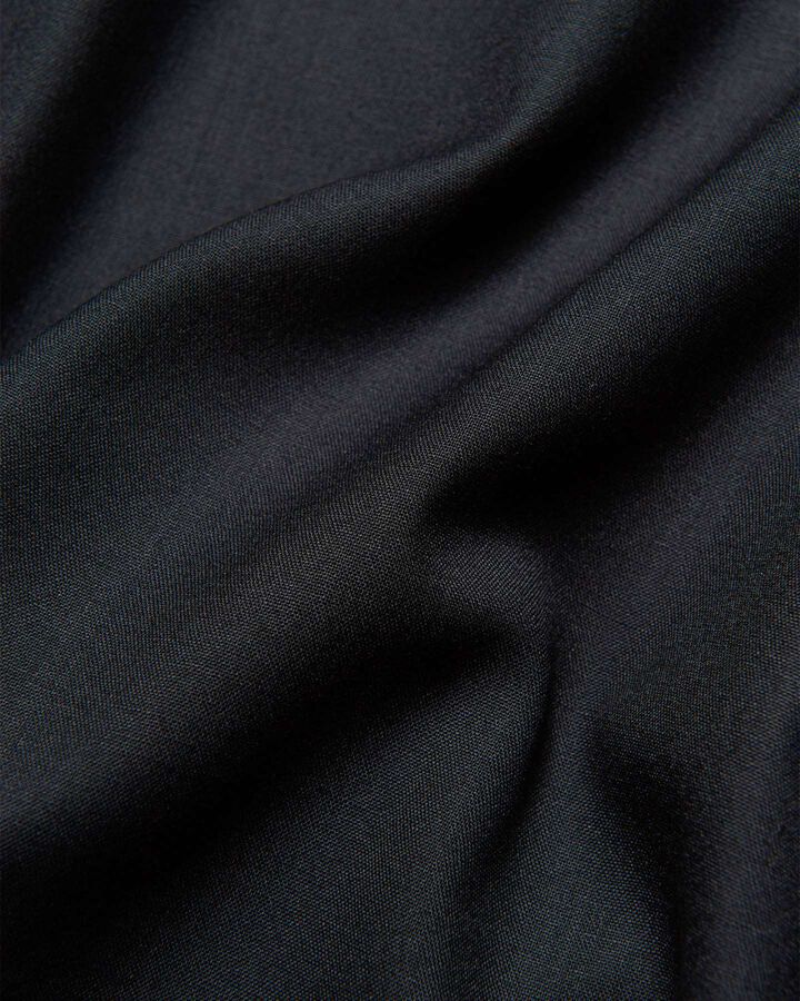 WASHBLE WOOL EASY SHORTS,BLACK, medium image number 3