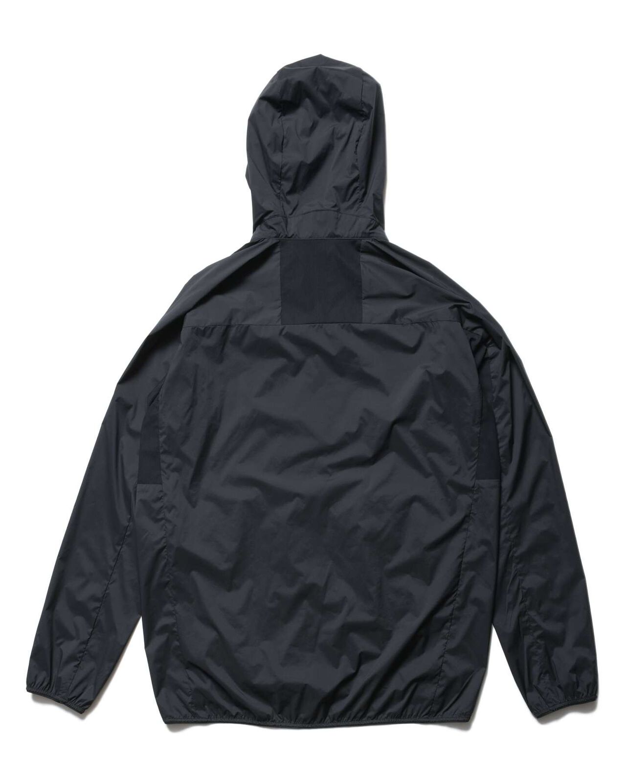 LIGHT WEIGHT BREATHABLE PACKABLE HOODIE,BLACK, large image number 1