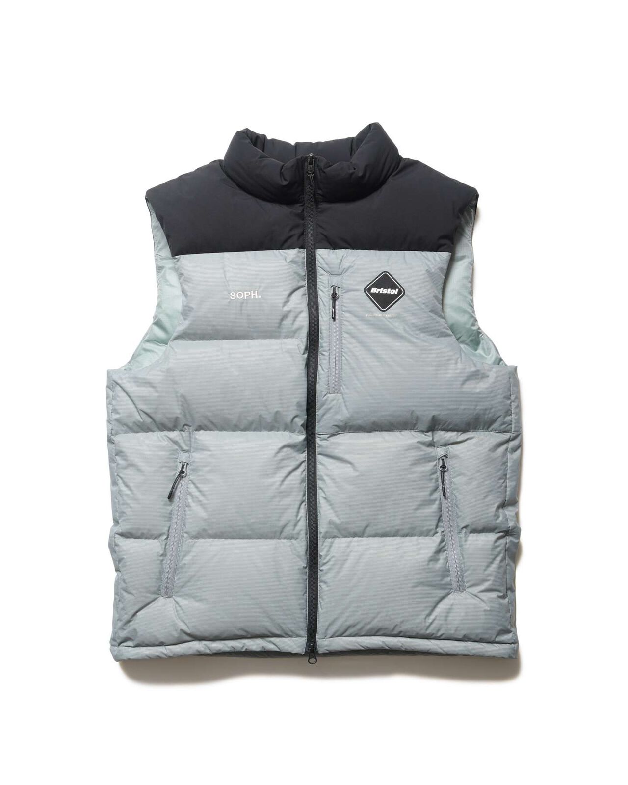 FIELD DOWN VEST,SAGE, large image number 0