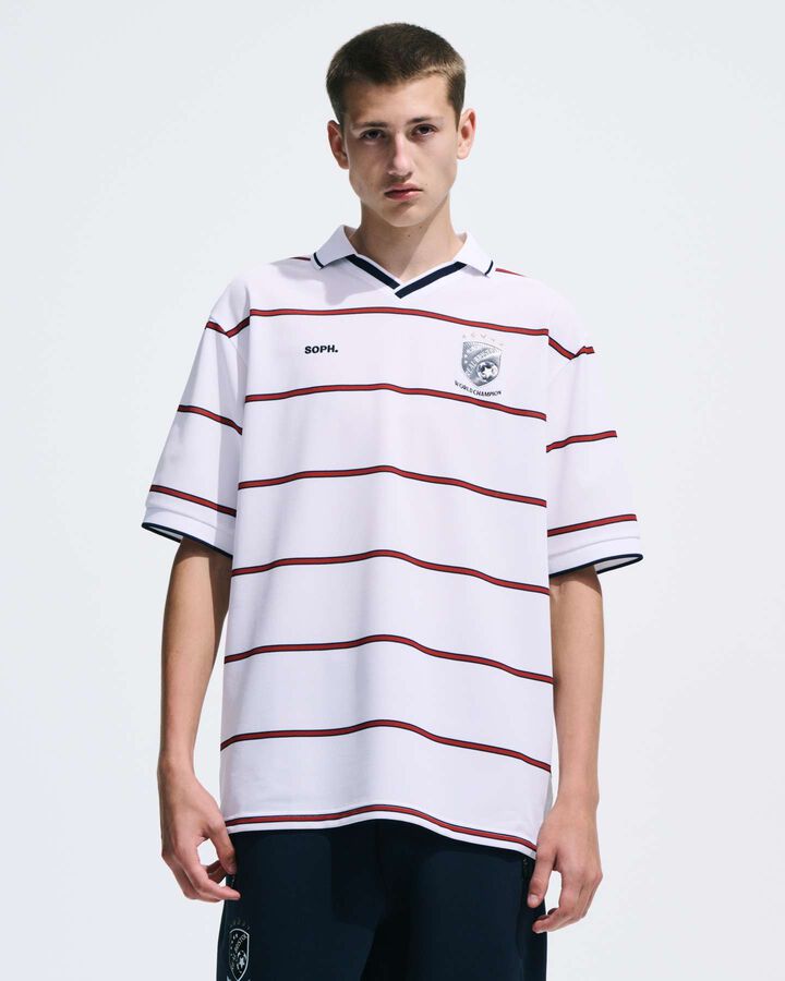 CHAMPIONS BORDER S/S GAME SHIRT,YELLOW, medium image number 3