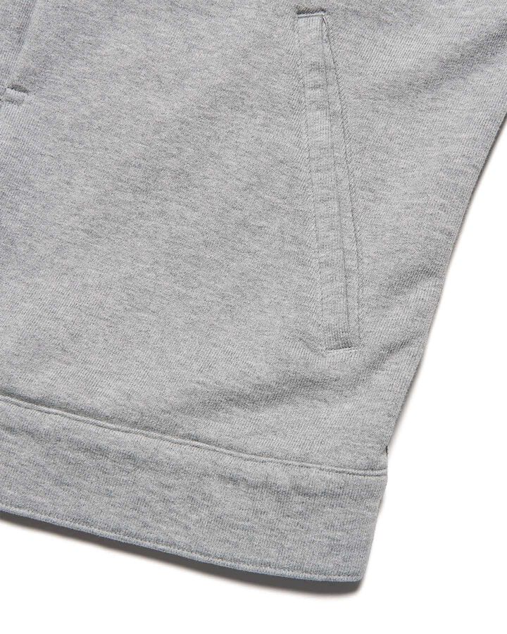 SWEAT TRUCKER JACKET,GRAY, medium image number 2