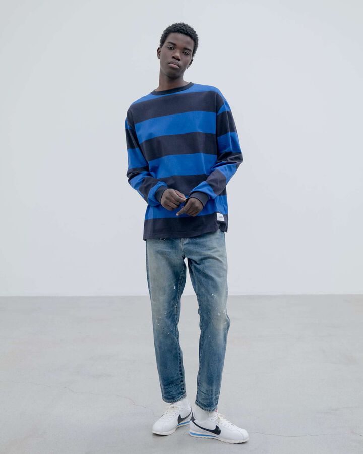 BORDER L/S TEE,BEIGE, medium image number 6