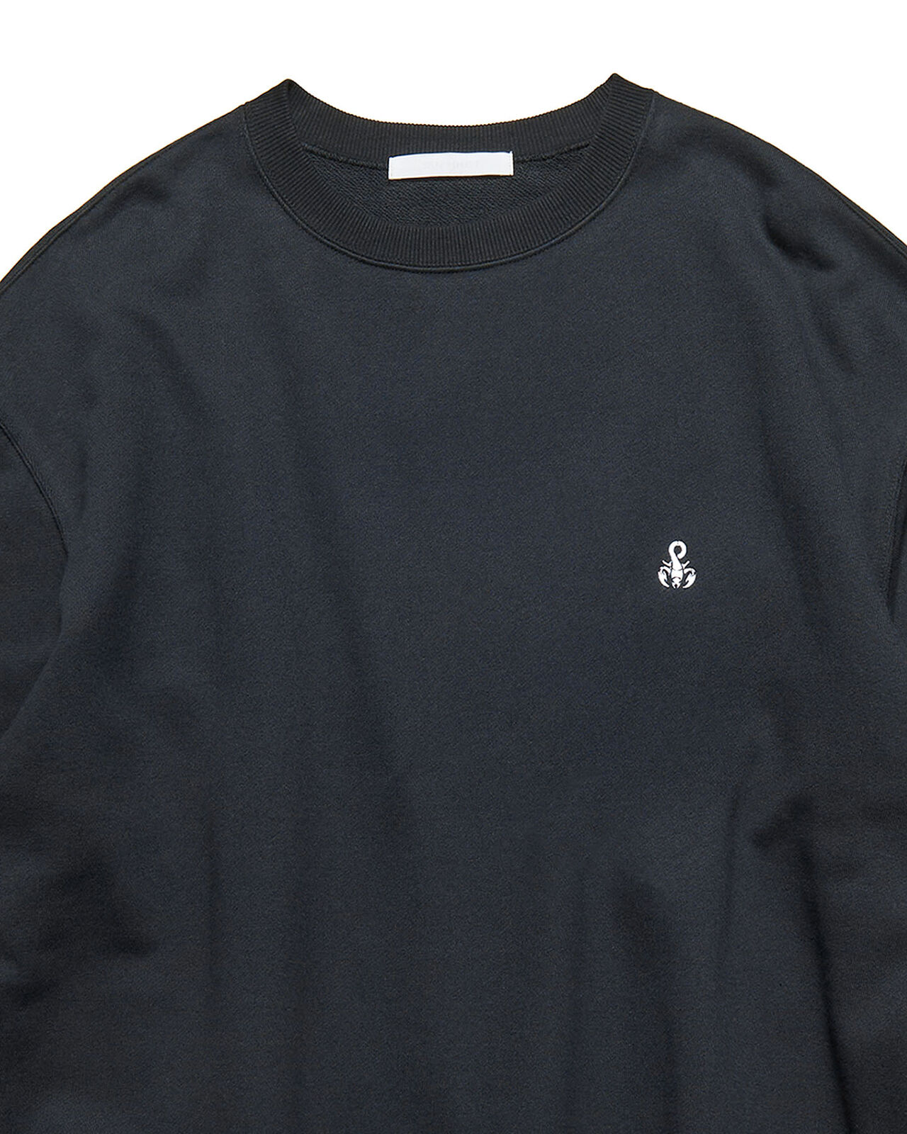 SCORPION WIDE SWEATSHIRT,BLACK, large image number 2