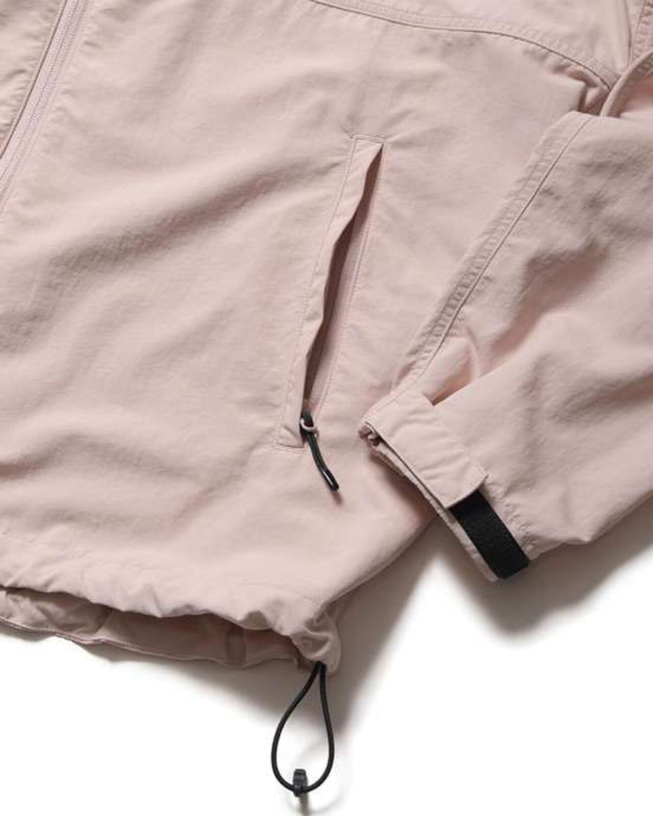 SUPPLEX NYLON HOODED BLOUSON,PINK, large image number 3