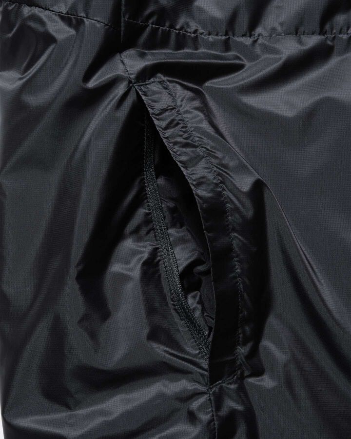 INSULATION HOODED JACKET,BLACK, medium image number 4