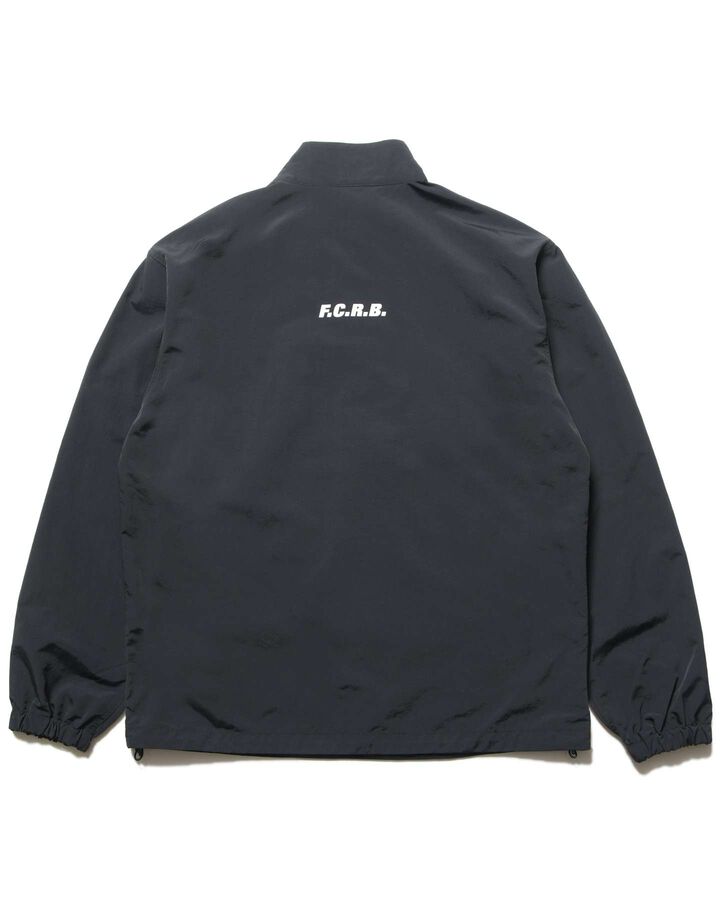 NYLON QUARTER-ZIP BLOUSON,BLACK, medium image number 1