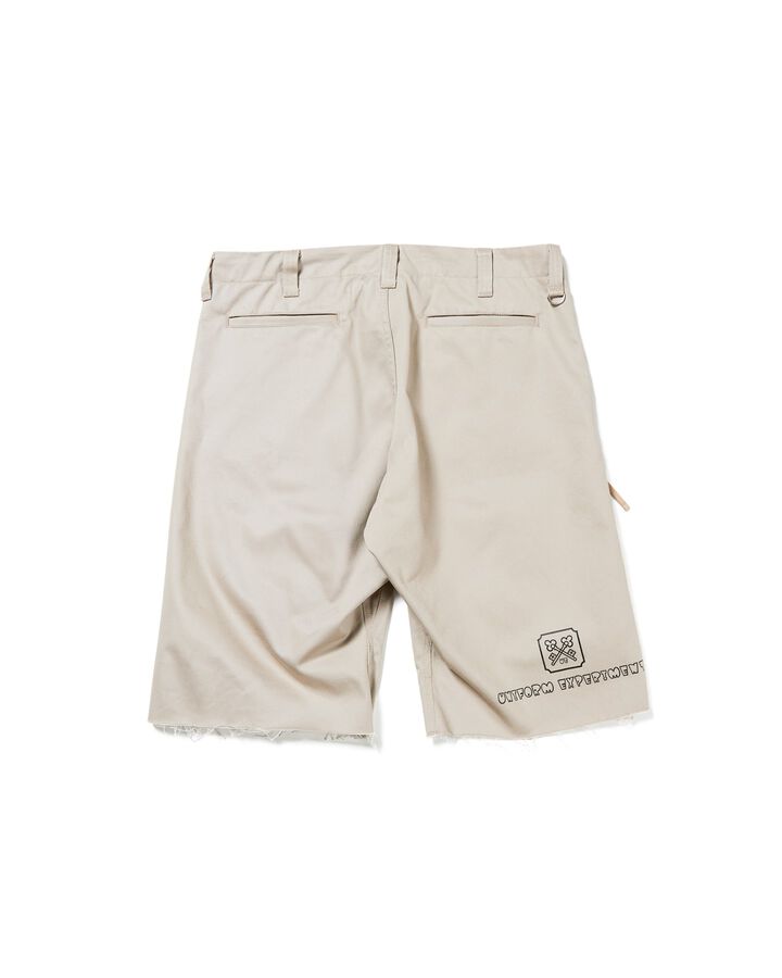 CUT OFF SHORTS,BEIGE, medium image number 1