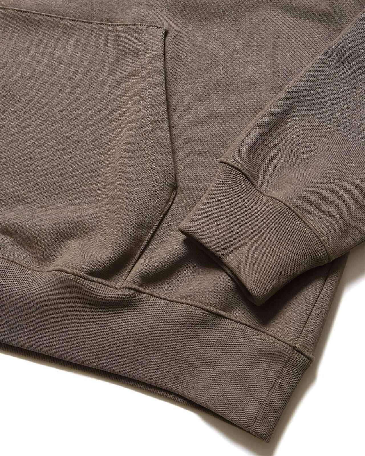 BRISTOL BAGGY SWEAT HOODIE,GREIGE, large image number 3