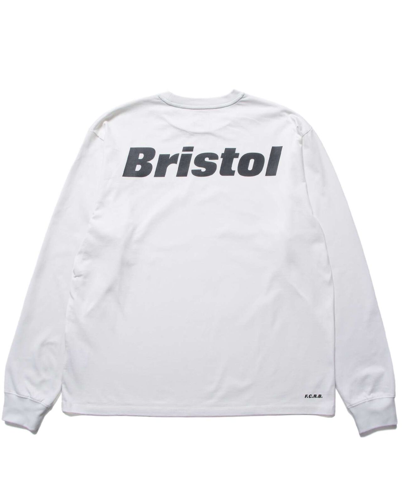 BRISTOL L/S BAGGY TEE,WHITE, large image number 1