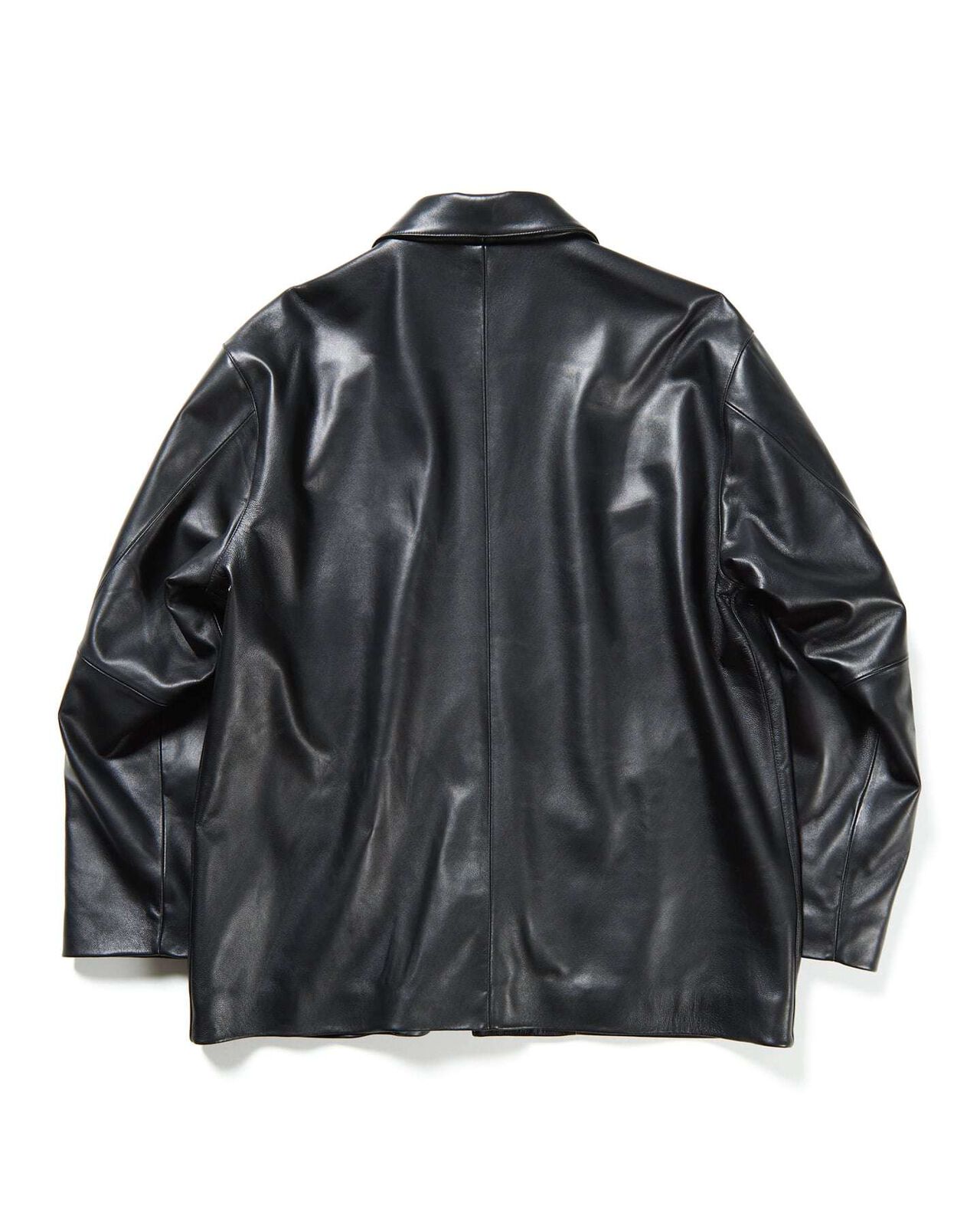 LEATHER JACKET,BLACK, large image number 1
