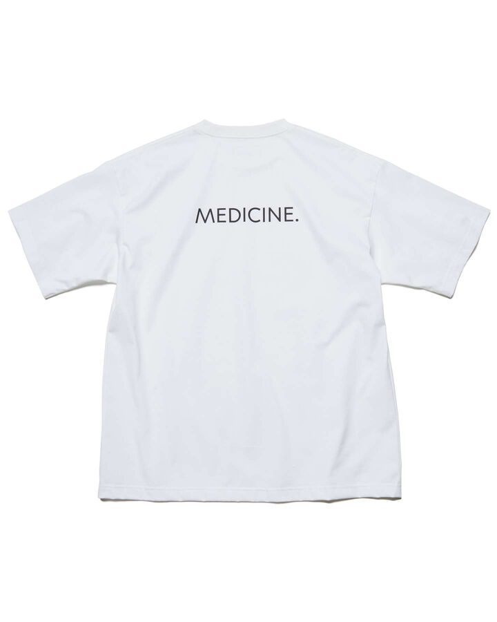 MEDICINE. TEE,WHITE, medium