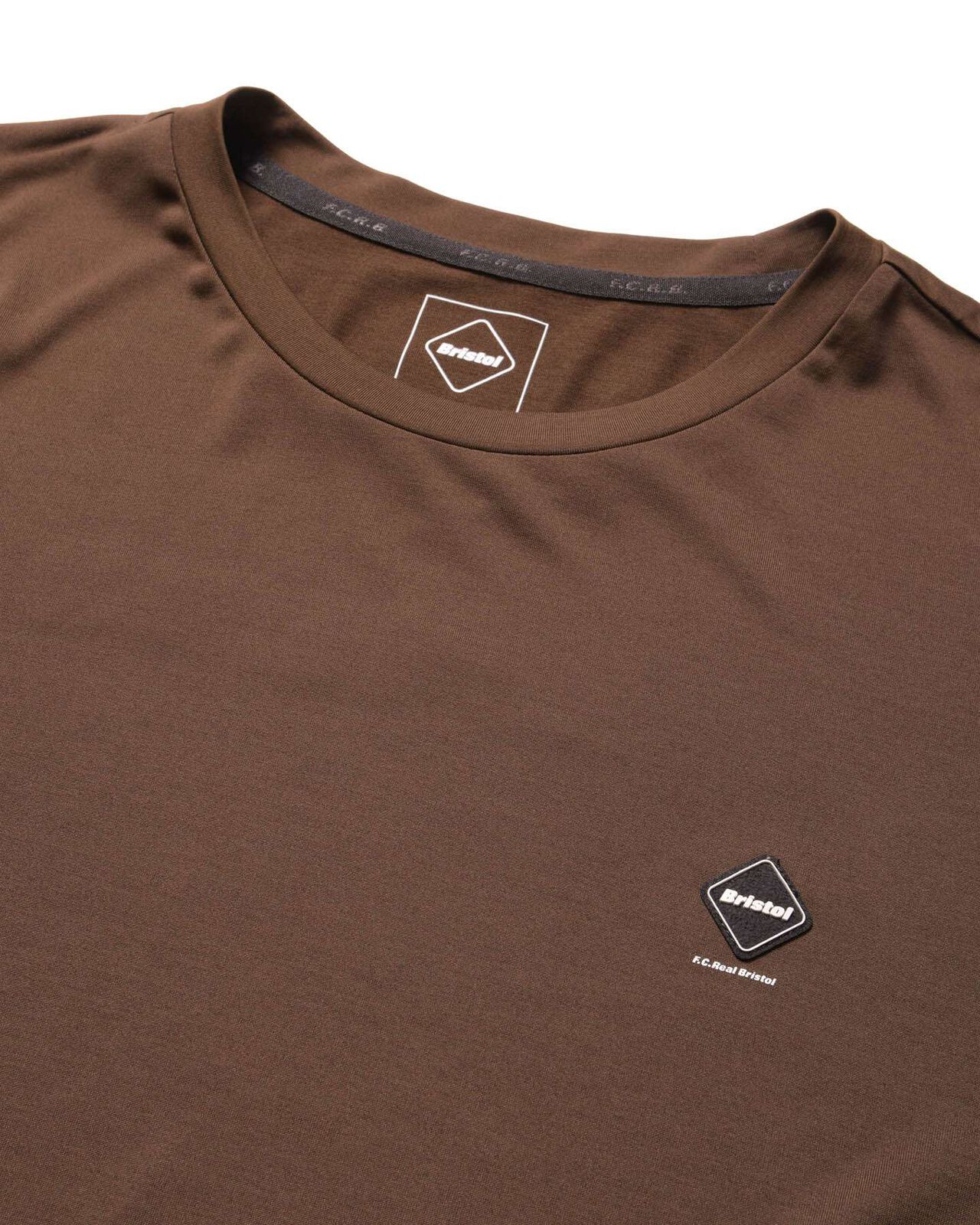 REFLECTIVE LOGO TECH DRY S/S TEE,BROWN, large image number 2