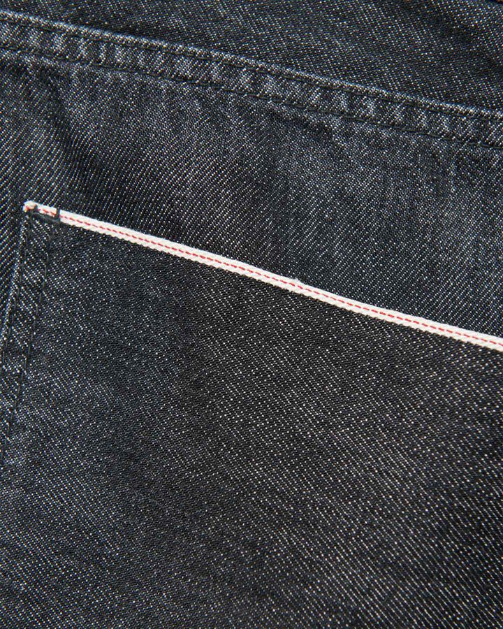 WASHED DENIM BOLD-FIT JEANS,BLACK, medium image number 3