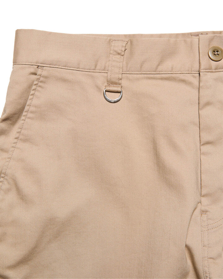 STRETCH TWILL SLIM CROPPED PANTS,BEIGE, medium image number 3