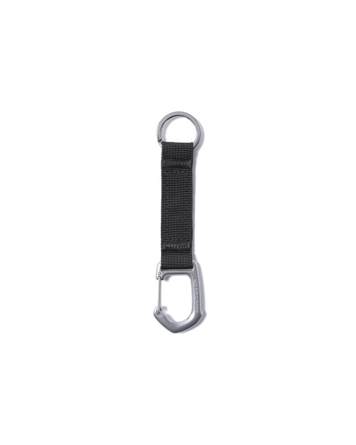 HOOK KEYRING,BLACK, medium image number 1