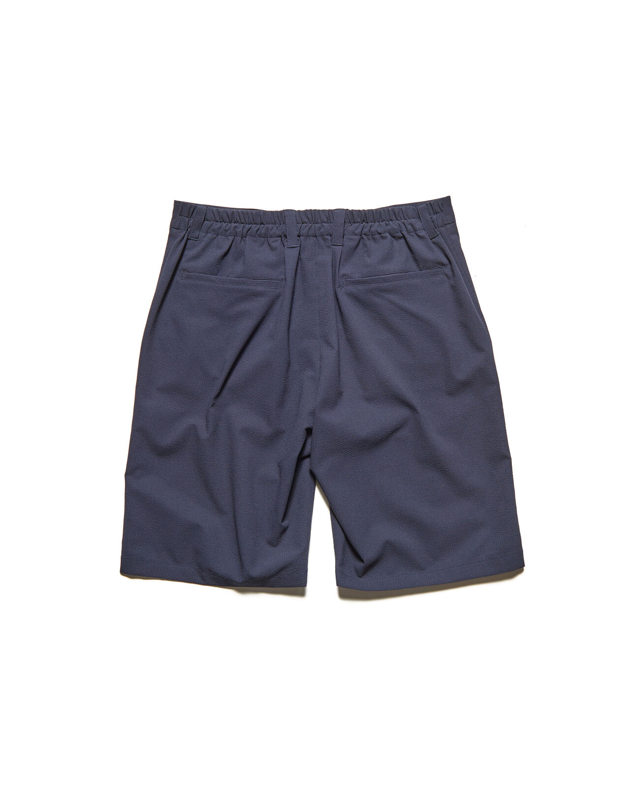 4WAY STRETCH SHIRRING SHORTS,NAVY, large image number 1