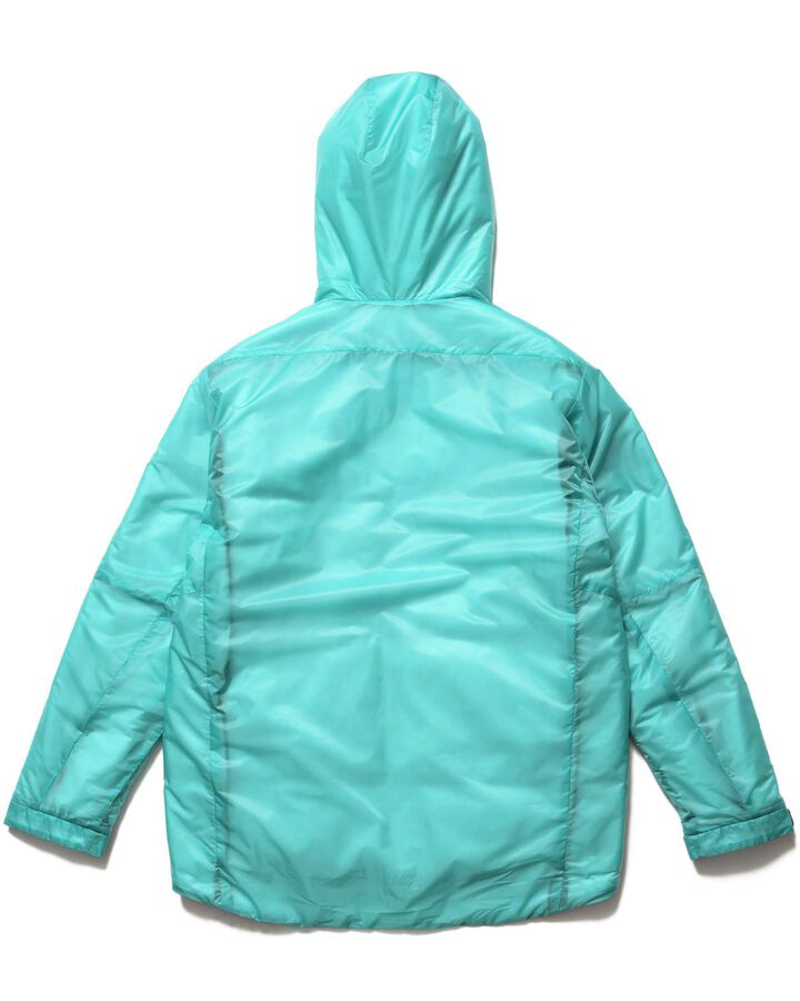 INSULATION HOODED JACKET,TURQUOISE, medium image number 1