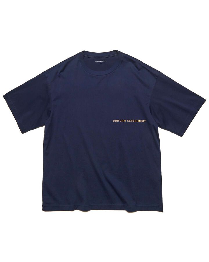 STENCIL LOGO TEE,NAVY, medium image number 0