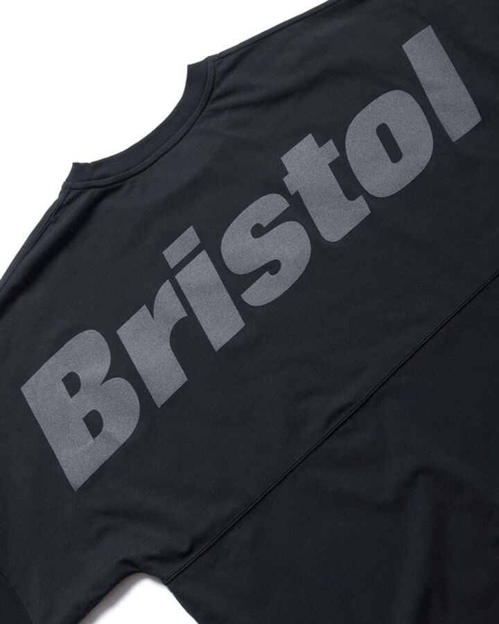 BIG LOGO L/S BAGGY TEE,BLACK, medium image number 2