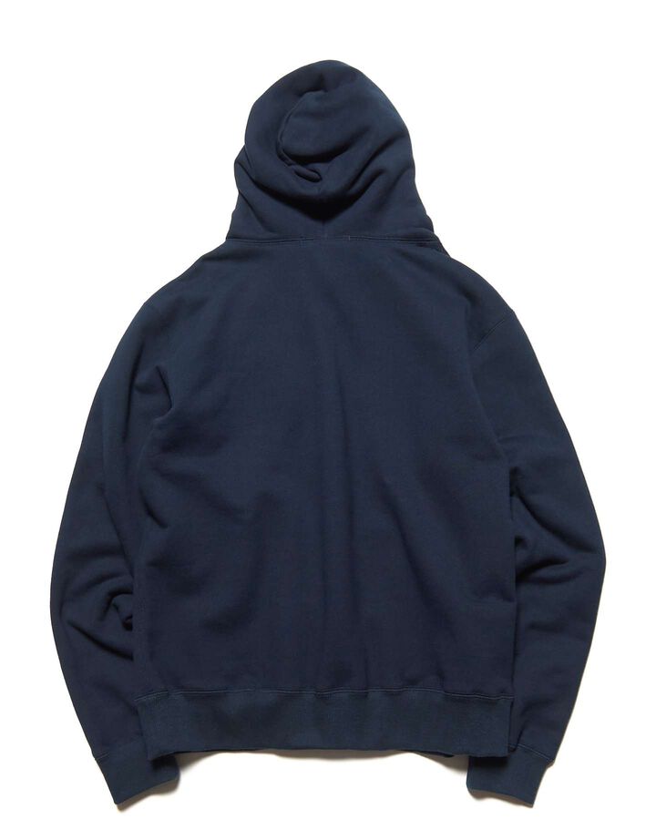 COLLEGE LOGO SWEAT HOODIE,NAVY, medium image number 1
