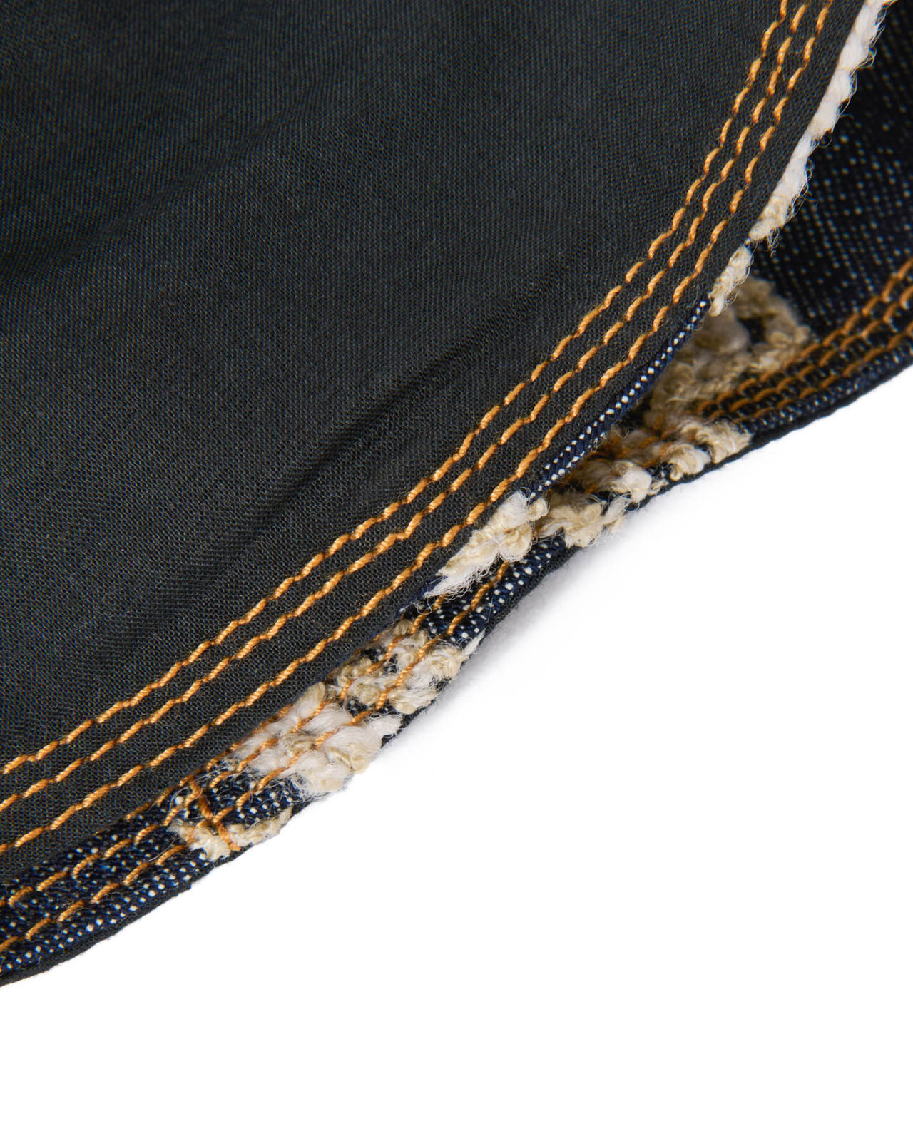 OVERFLOW DENIM REVERSIBLE HAT,INDIGO, large image number 5
