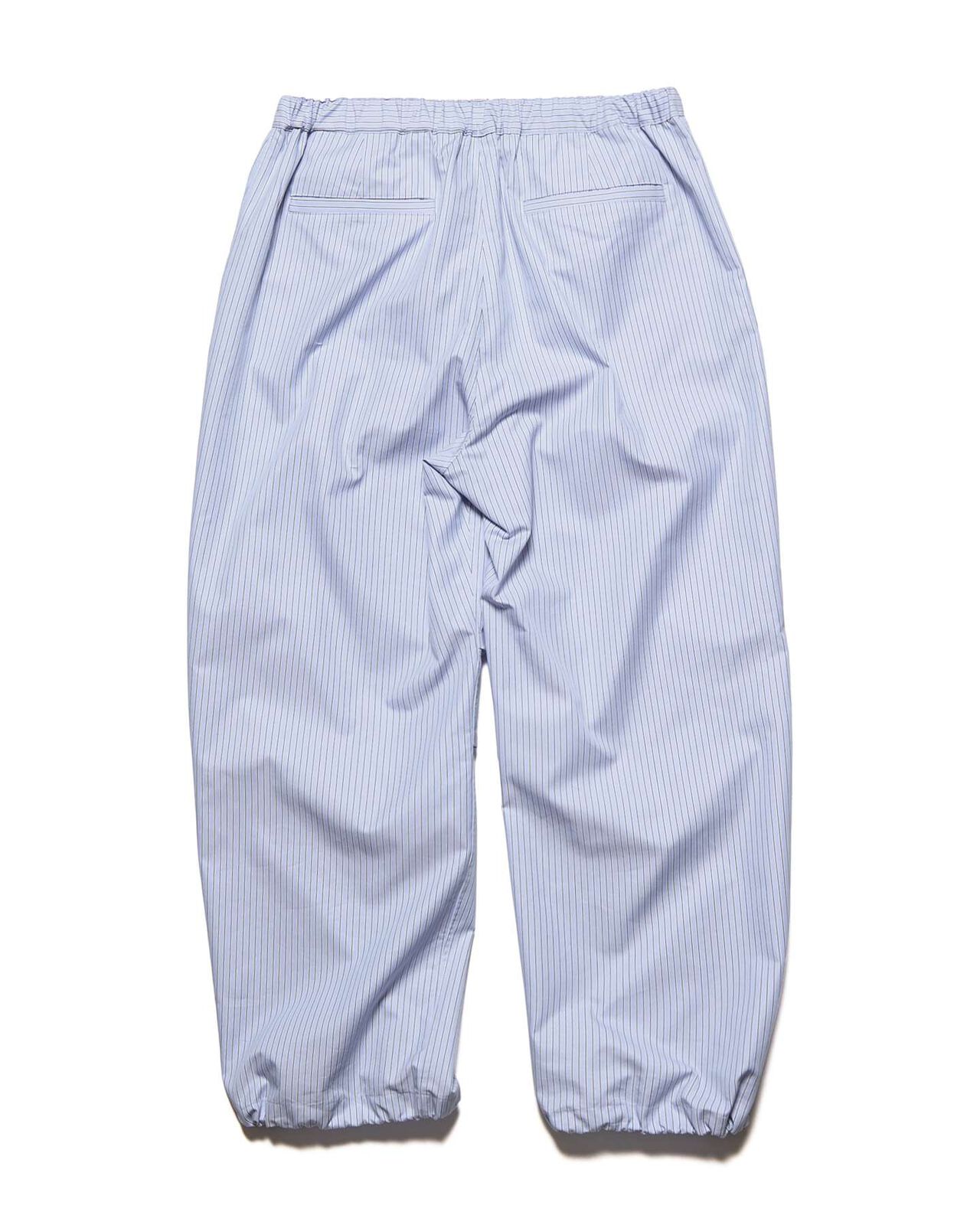BROADCLOTH WIDE EASY PANTS,LIGHT BLUE, large image number 1