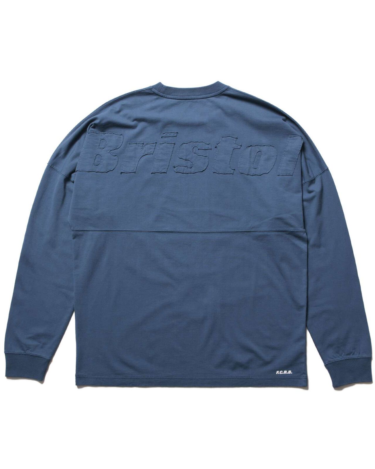 CUT-OFF LOGO L/S TEE,BLUE, large image number 1