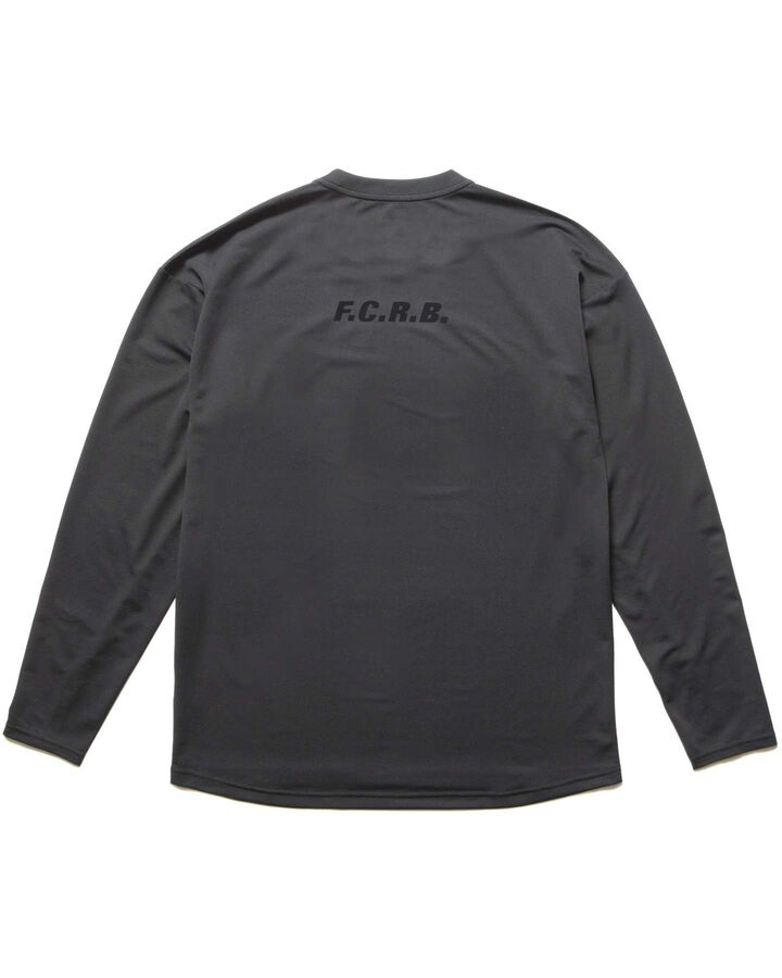L/S ATHLETIC TOP,CHARCOAL GRAY, medium image number 1
