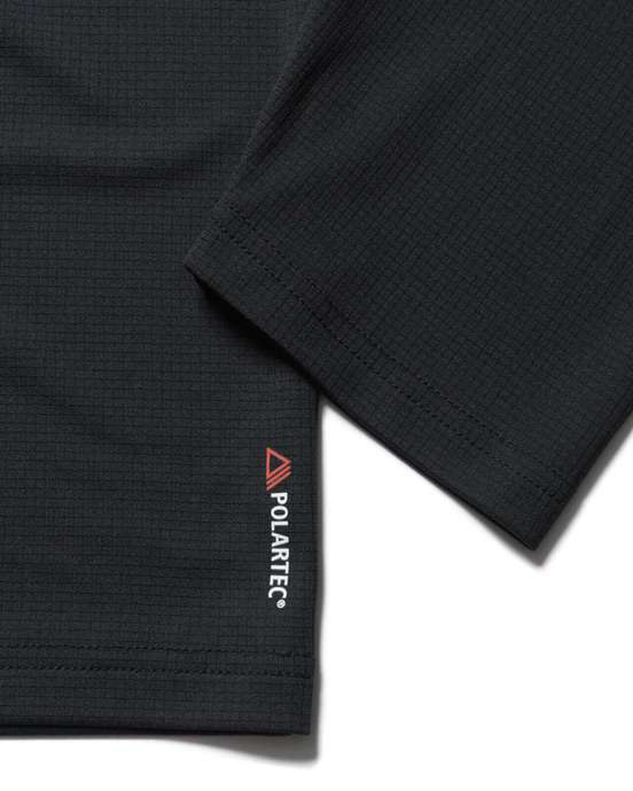 POLARTEC POWER DRY L/S TRAINING TOP,BLACK, large image number 4