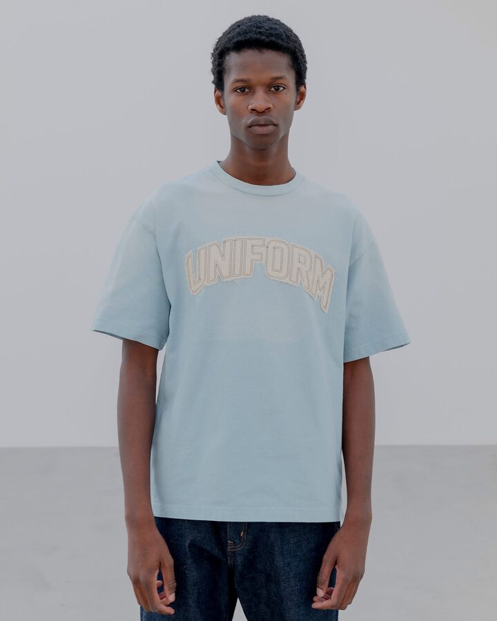 CUT-OUT LOGO TEE,BLACK, medium image number 5