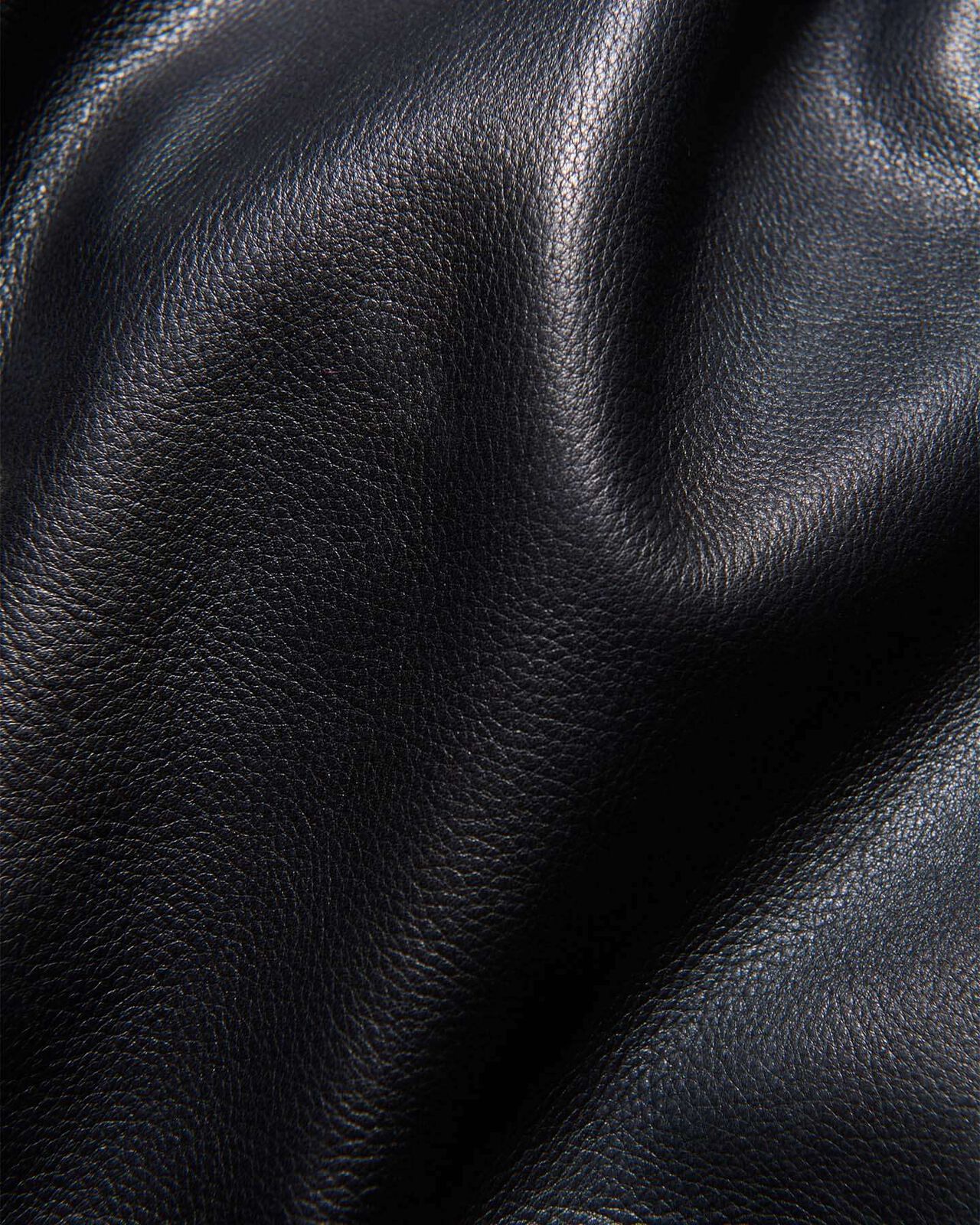 LEATHER COACH BLOUSON,BLACK, large image number 6