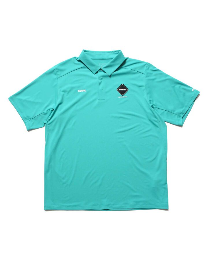 S/S TECH POLO,TURQUOISE, medium
