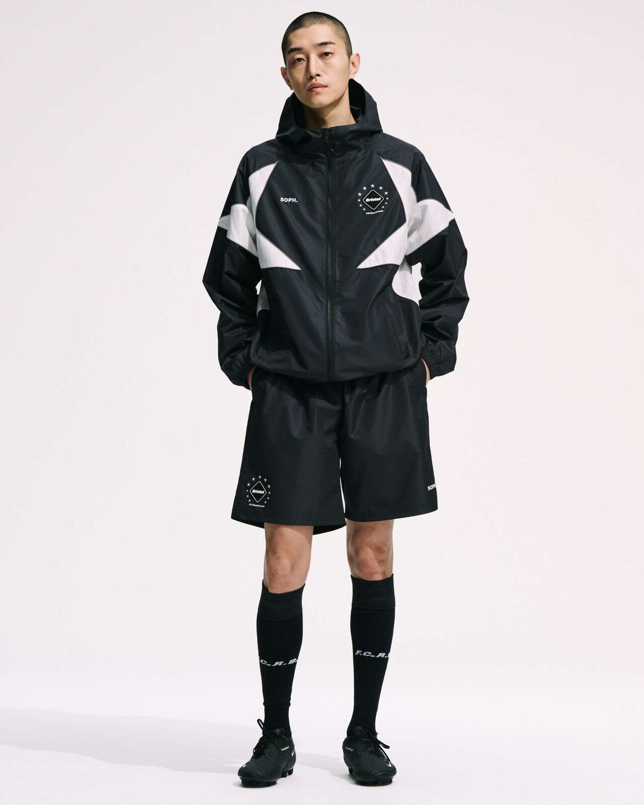 STAR WARM-UP JACKET,OFF WHITE, large image number 9