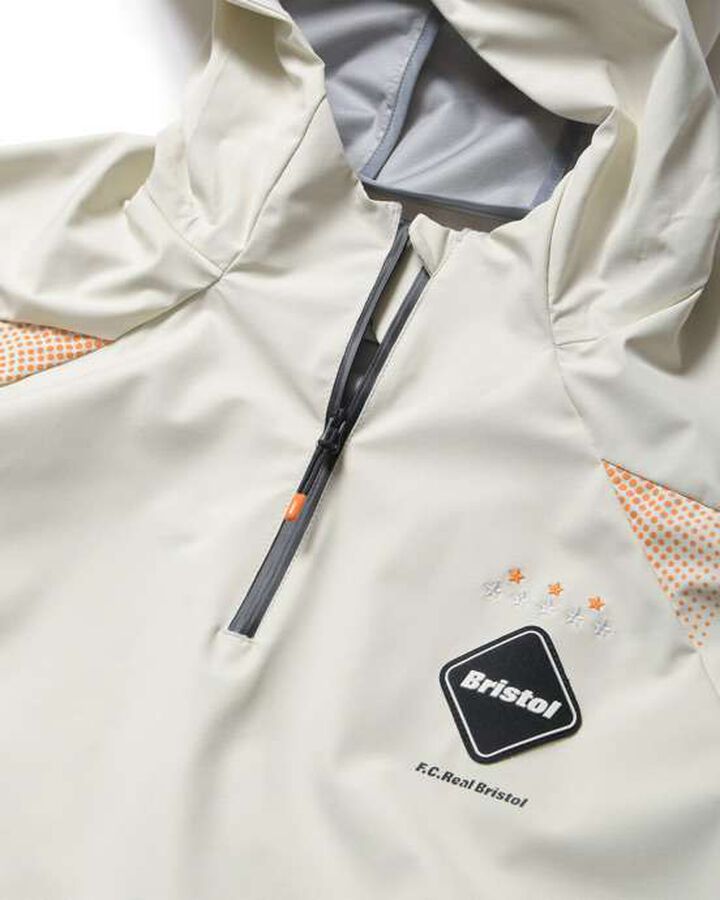 AUTHENTIC UTILITY TEAM HALF ZIP JACKET,OFF WHITE, medium image number 2
