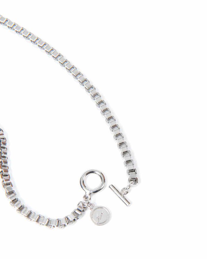 VENETIAN CHAIN NECKLACE,SILVER, medium image number 2