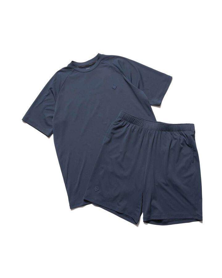 TRAINING S/S TOP&SHORTS,NAVY, medium