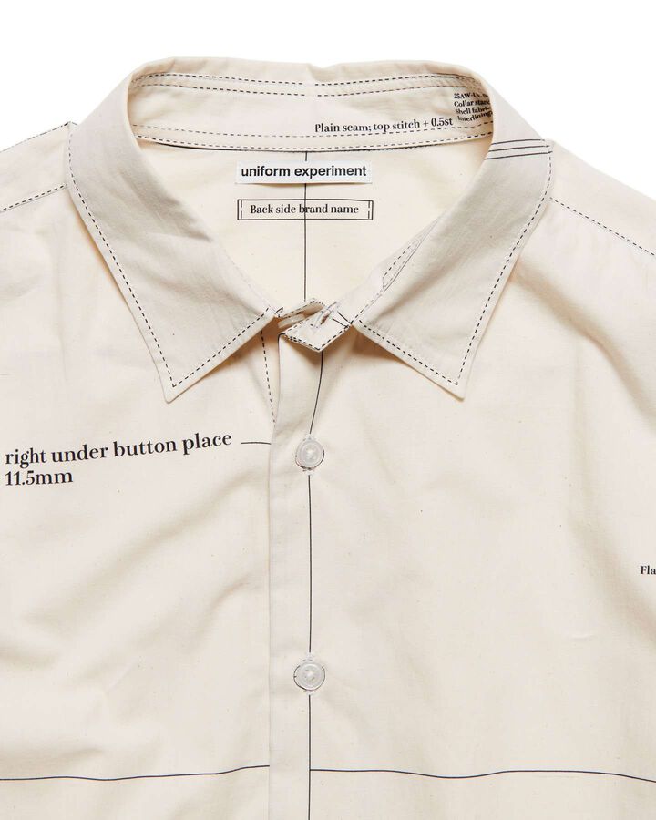 MAP-OUT SHIRT,IVORY, medium image number 2
