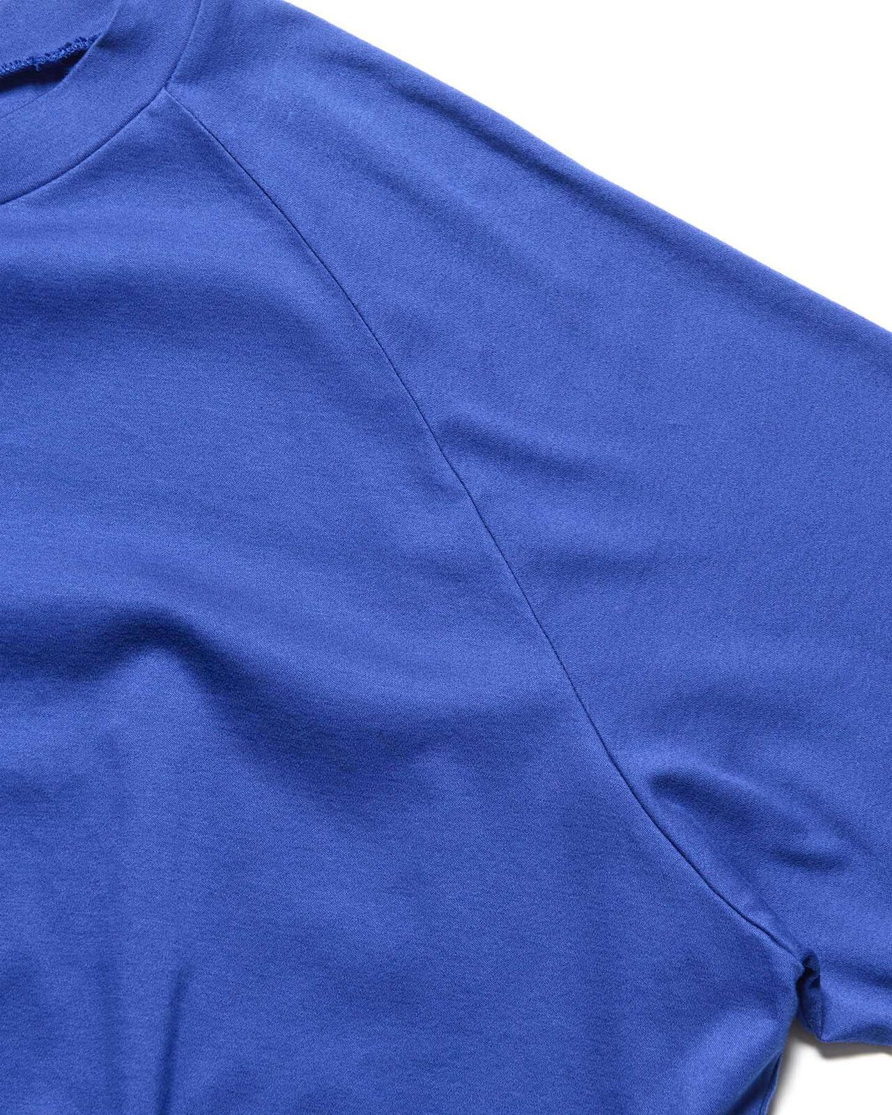 RAGLAN 3/4 SLEEVE WIDE TEE,BLUE, large image number 2