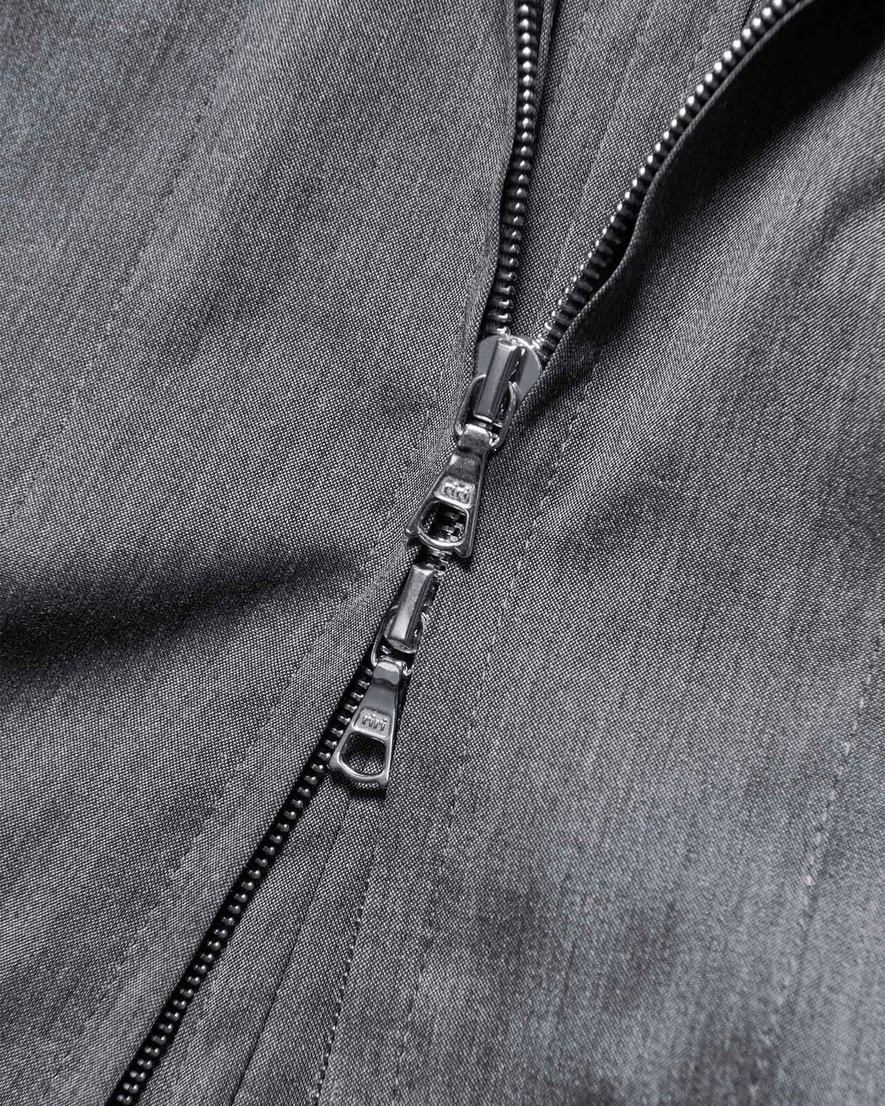 REFINED PIPING TRACK JACKET,GRAY, large image number 2