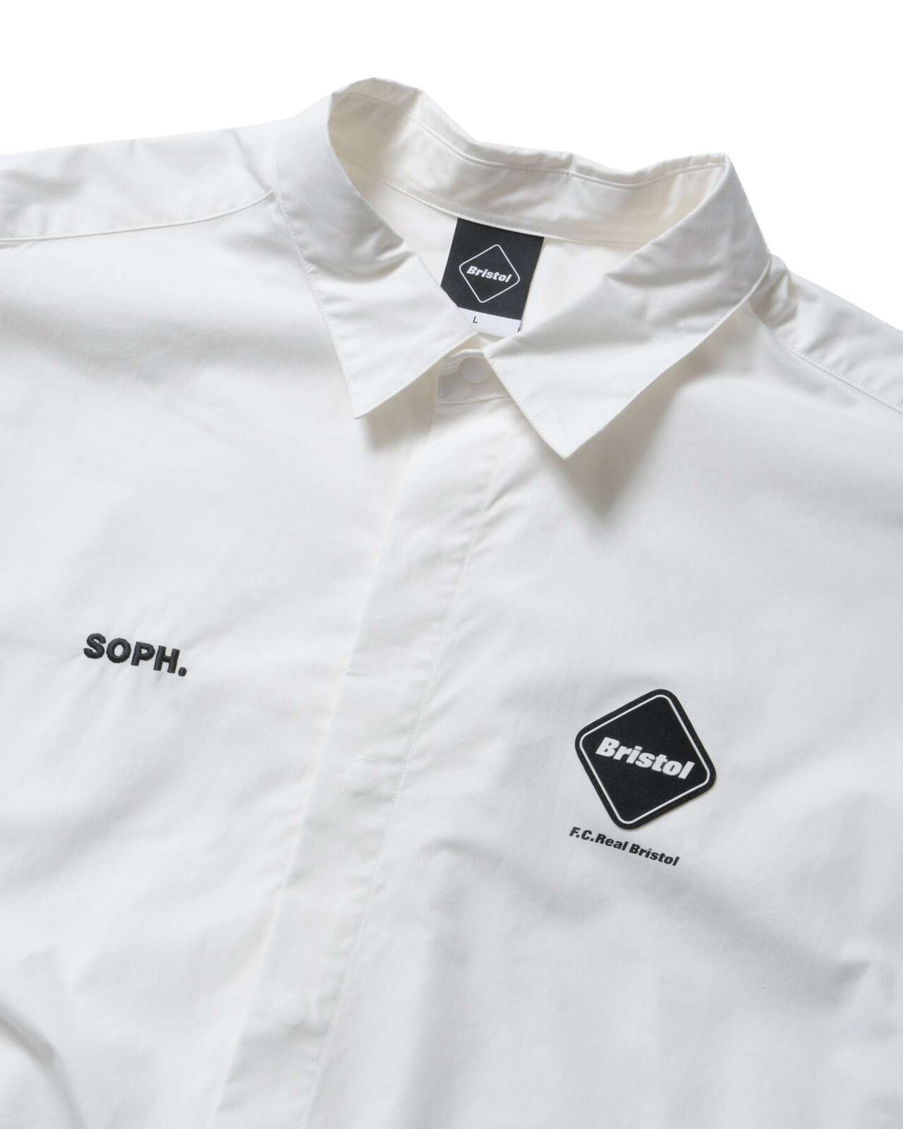 AUTHENTIC FLY FRONT L/S SHIRT,WHITE, large image number 2