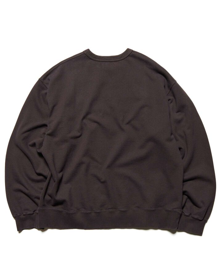 CUT-OUT LOGO SWEATSHIRT,BROWN, medium image number 1