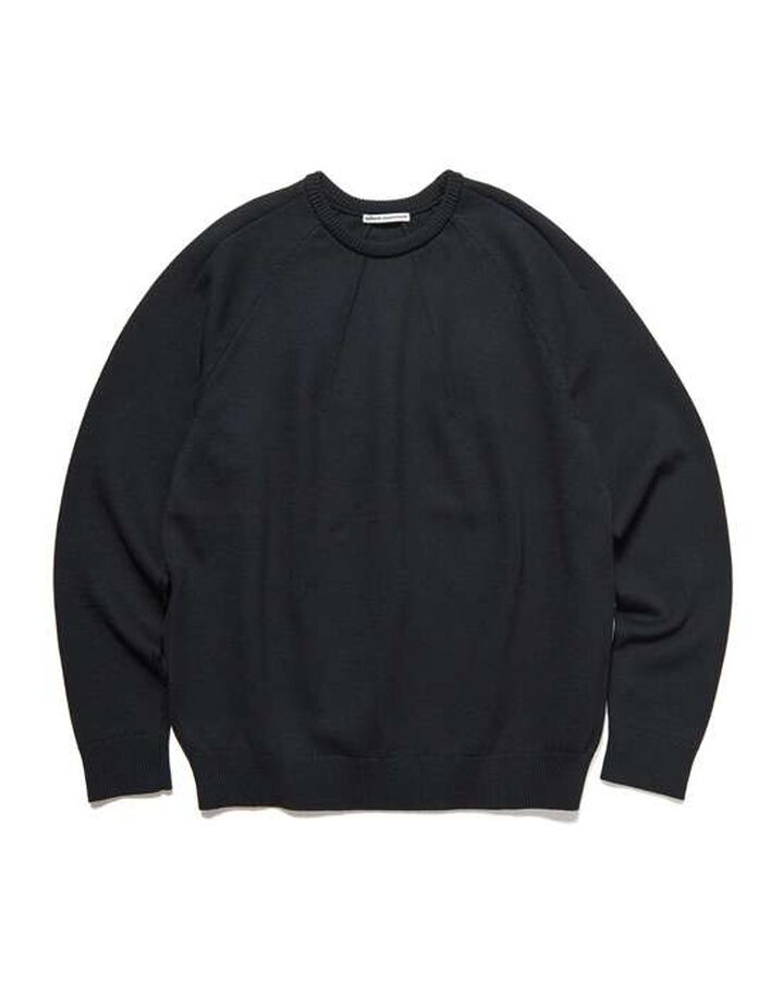 PLAIN NORDIC KNIT,BLACK, medium image number 0
