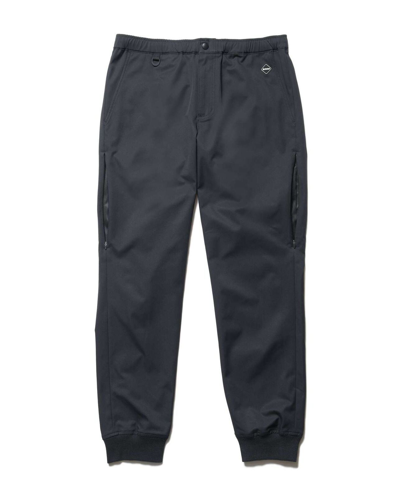 VENTILATION RIBBED PANTS,BLACK, large image number 0