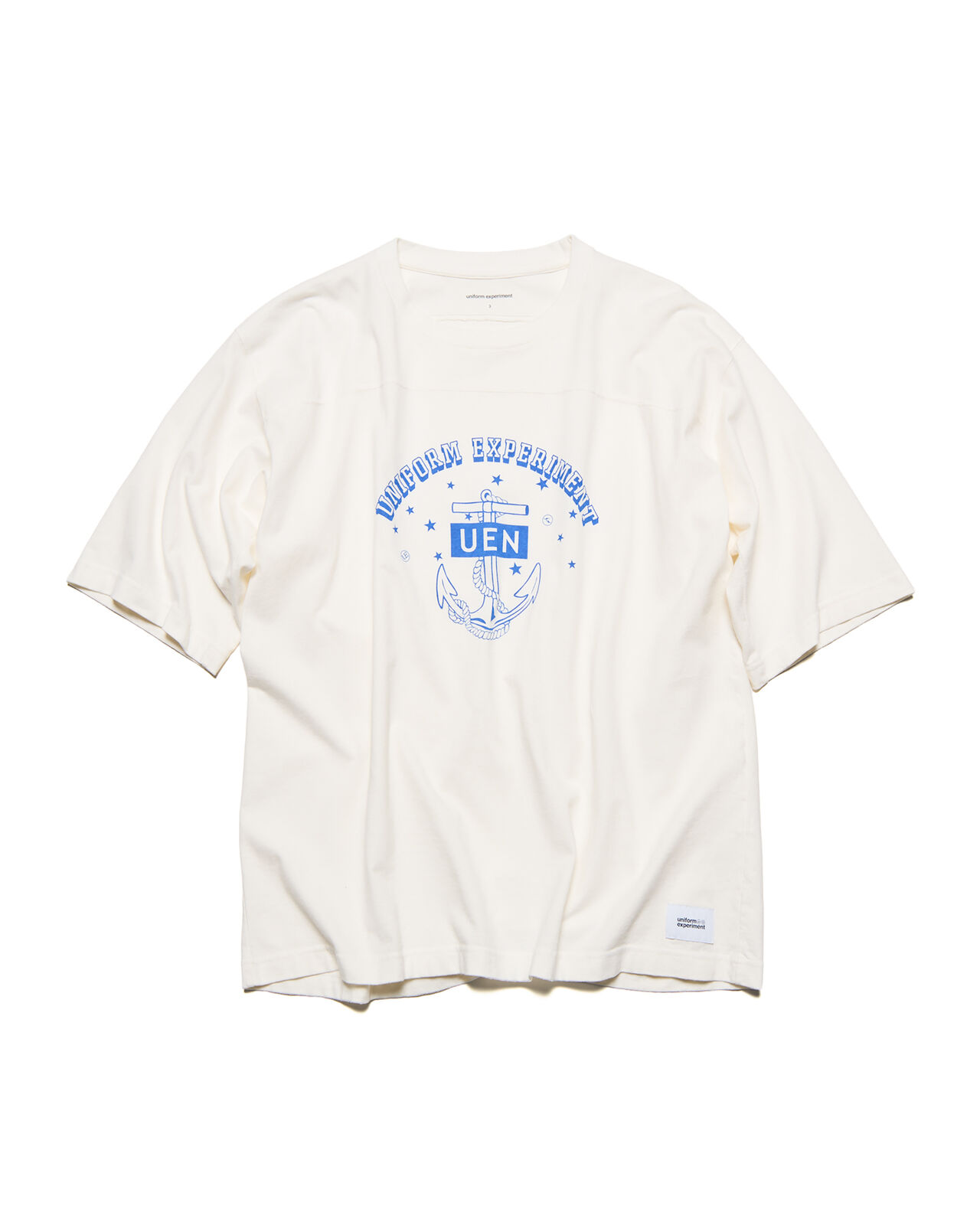 UEN FOOTBALL TEE,WHITE, large image number 0